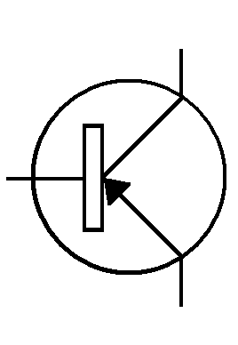 Zna�ka tranzistor PNP